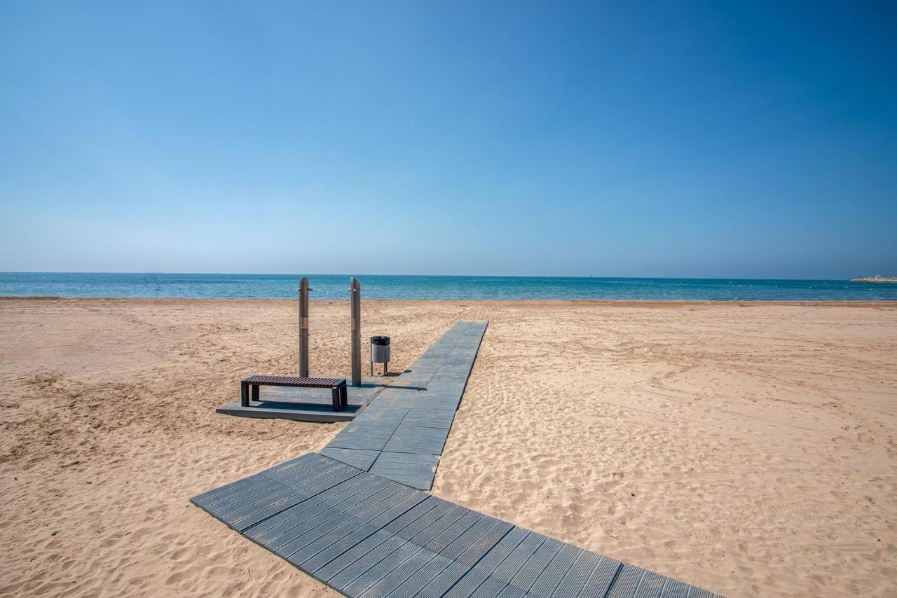 Beach House Cambrils Apartamento En Primera Linea De Playa Ngoại thất bức ảnh